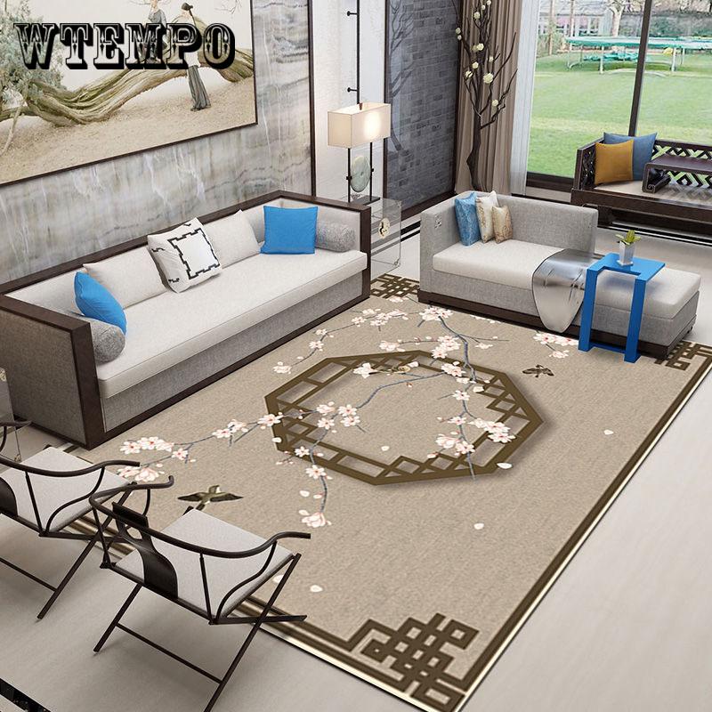 High-density Cotton Mats Simple Chinese Carpet Elegant  Blanket Exported