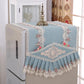 Thickened Fabric Lace Refrigerator Towel Refrigerator Cover Dust Cover Refrigerator Cover