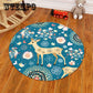Pet mat stylish and beautiful pet dog pet cat cartoon pad non-slip