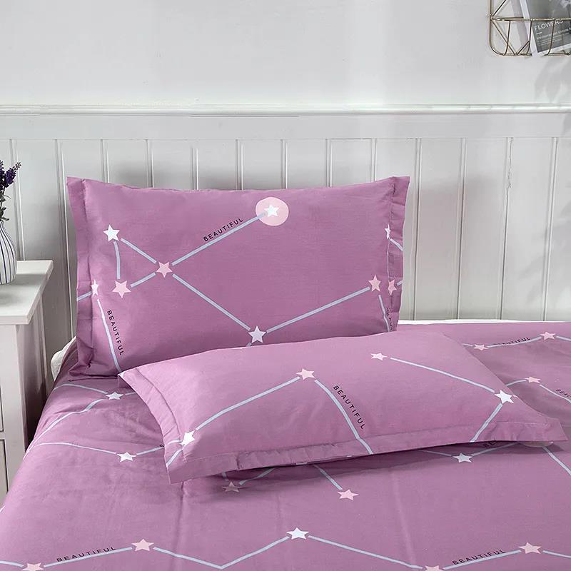 100% Cotton Thick Pillowcase Single Double Bed Upper Pillow Core Cover Student Dormitory A Pair of Pillowcases