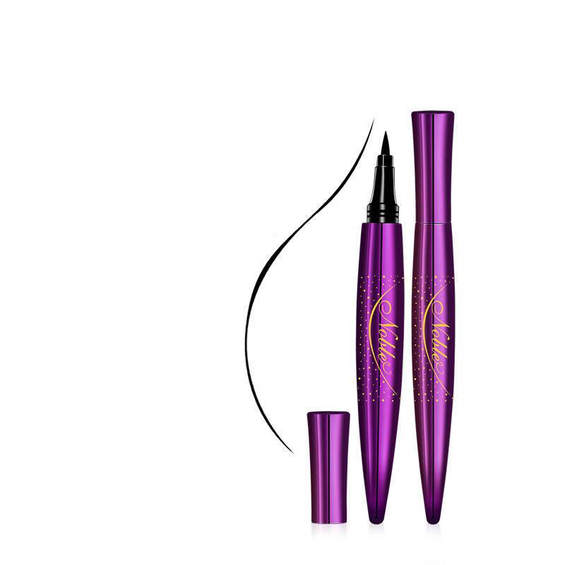 Two sets of eyeliner non-staining waterproof hard head beginner sweat-proof non-liner eyeliner