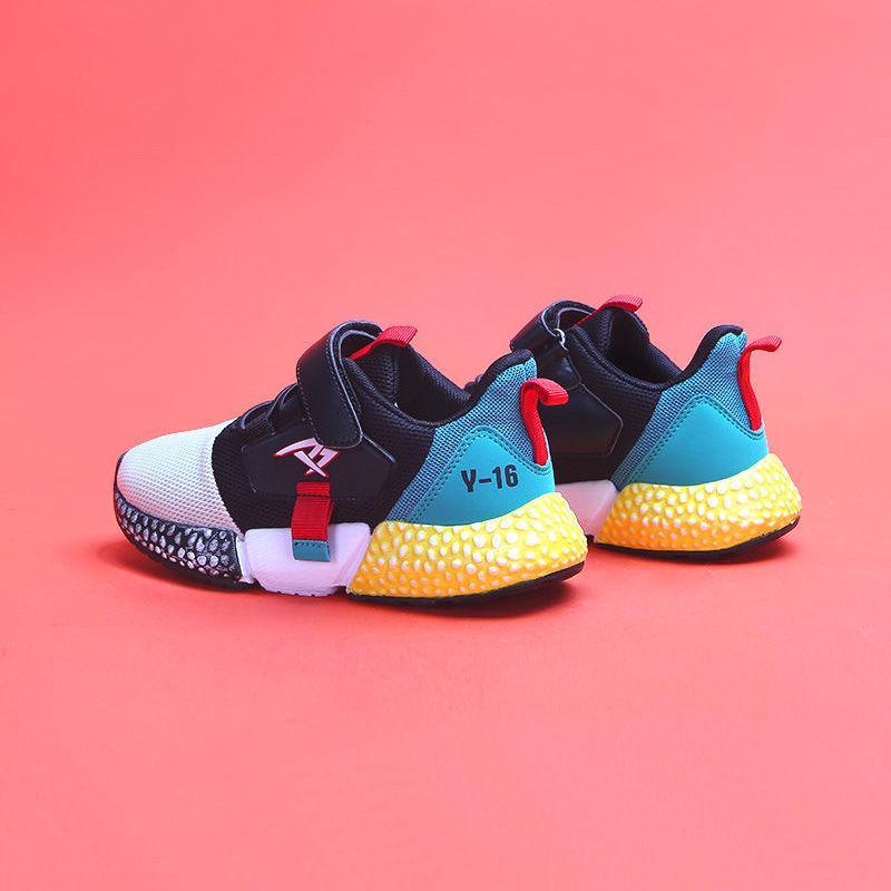 Boys Shoes 2020 Summer Big Children's Net Shoes Breathable Summer 3-12 Years Old Pupil Shoes Kids Sports Shoes