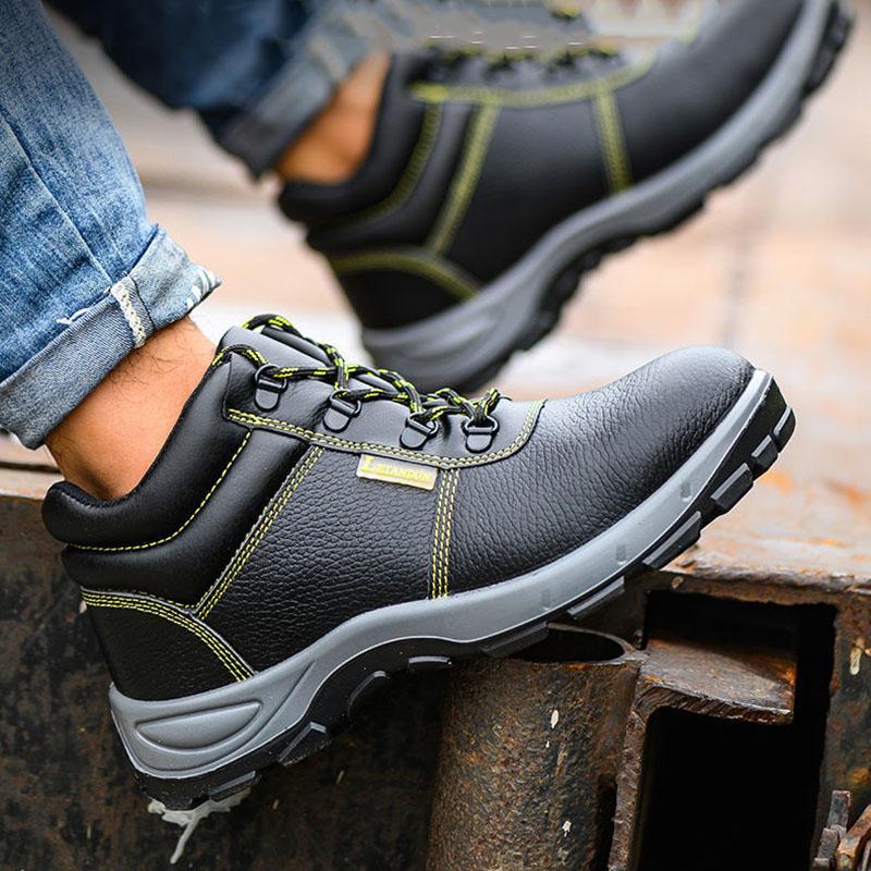 Anti-smash Anti-stab Safety Shoes Anti-static Insulating Non-slip Work Shoes Steel Toe Cap Protective Shoes