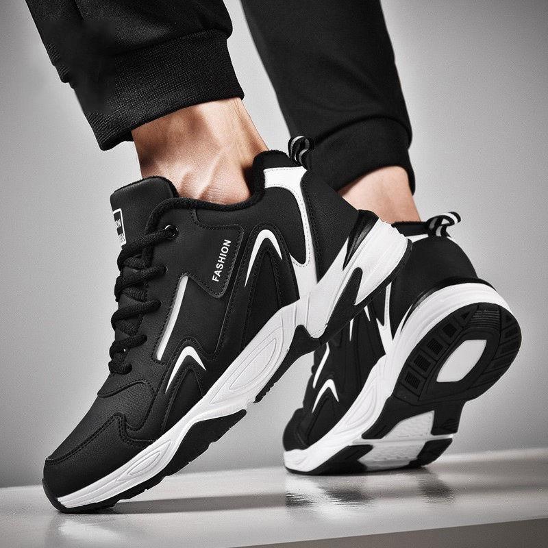 Spring Increased Shoes Inside Men Outdoor Shoes Sports Shoes Men Basketball Shoes Non-slip Wear Comfortable Shoes Men's Casual Shoes