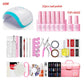 60W UV LED Lamp Dryer set Nail Gel Polish Kit Manicure Set Gel Nail Polish Nail art Tools Nail Set