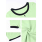 Short-sleeved T-shirt Women's Pure Cotton Round Neck Summer All-match Solid Color Short Women's Top