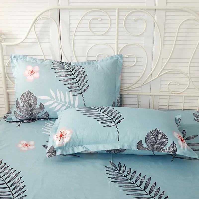A Pair of 48*74cm Pure Cotton Pillowcases Plus Thickened Brushed Pillowcases Student Dormitory Single Double Pillowcases