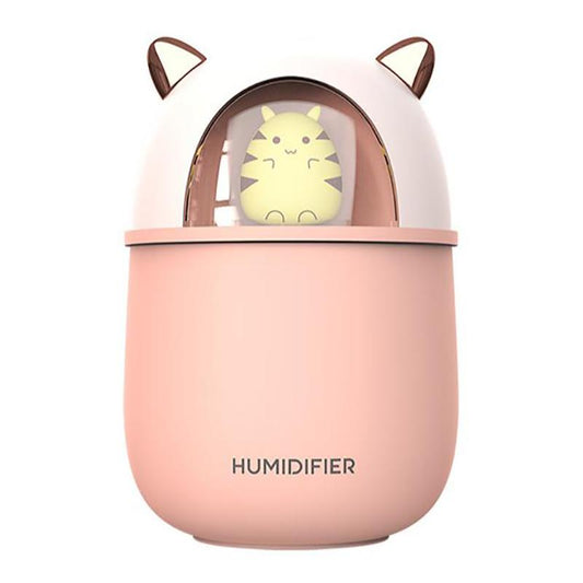 300ml Indoor Air Humidifier Purifier Mute Aroma Diffuser Portable USB Electric Sprayer Cute Mouse