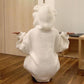 Loose Sports Coat Bear Ears Warm Sweater Plush Long-sleeved Hooded Blouse Women