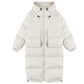 Coat Winter Women's Mid-length Padded Jacket Loose Women's Thick Coat Bread Coat
