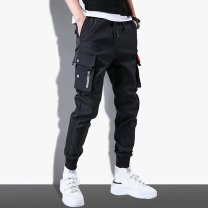 Men's Leggings Overalls, Trendy Brand Student Sports Pants, Men's Pants, Nine-point Pants, Casual Harem Pants