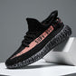 Summer Men's Cloth Shoes Sports Casual Running Tide Shoes Woven Breathable Mesh Panel Shoes