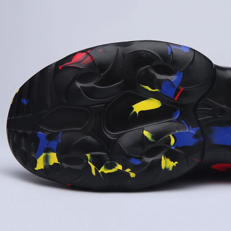 Summer Breathable Net Men's Shoes Unisex High-top Stretch Sock Shoes Korean Style Trendy Couple Shoes Casual High-top Sneakers