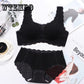 Sexy Lace No Trace No Steel Ring Gathered Bra Sleep Sports Vest Small Chest Underwear Female Bra