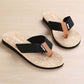 Men's Slippers Wood Pattern Soft Bottom Casual Summer Men's Slippers
