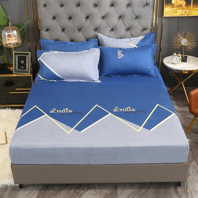 One Piece Non-Fade Anti-Slip Fitting Simmons Mattress Protector Single Double Cover