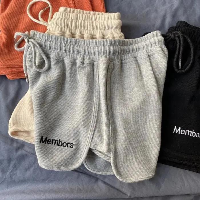 Summer High-waisted Thin Shorts Wear-resistant Pants Women's All-match Casual Home Sports Shorts Fitness Jogging Shorts