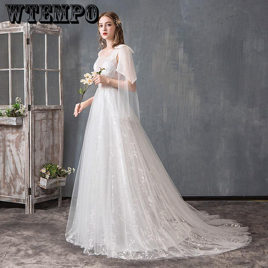 Gorgeous Ball Gown Wedding Dress With Lace Vestido De Novia Princes  Wedding Dresses Bridal Gown