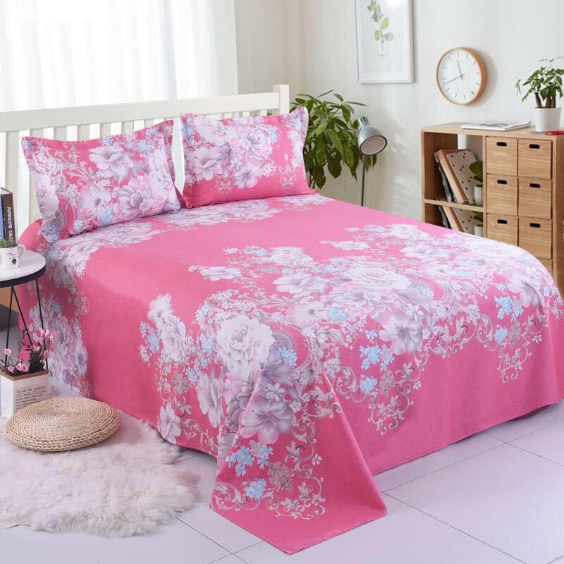 Multiple Specifications Are Available for Bedding Three-piece Cotton Sheets Two-piece Pillowcases Skin-friendly Soft Warm and Breathable