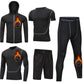 5pcs Men's Gym Workout Sports Suit Fitness Compression Clothes Running Jogging Sport Wear Workout
