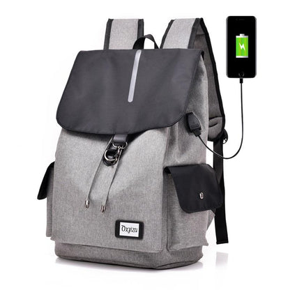 Mens Backpack Backpack School Bags School Backpack Work Travel USB Shoulder Bag Teenager Backpack
