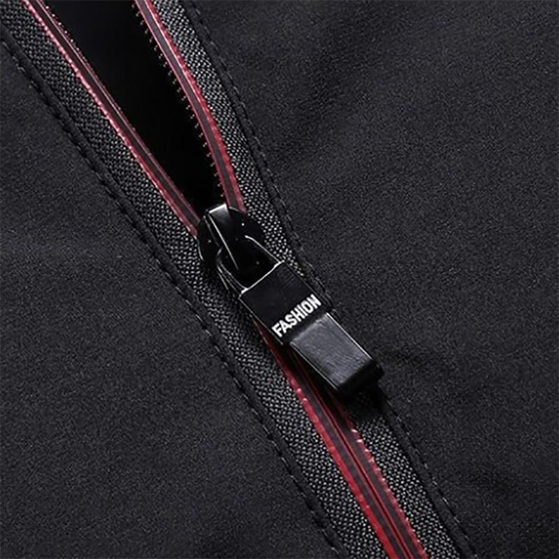 Padded Jacket Mens Thick Warm Jacket with Detachable Hood Youth Bread Clothes Stand-up Collar Jacket Men Winter