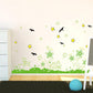 Five-pointed star garden skirting wall stickers room decoration kindergarten classroom wallpaper