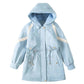 Girls' Winter Wear Faction Overcomes Warm and Windproof Cotton Coat Autumn and Winter Clothing Plus Velvet Padded Coat