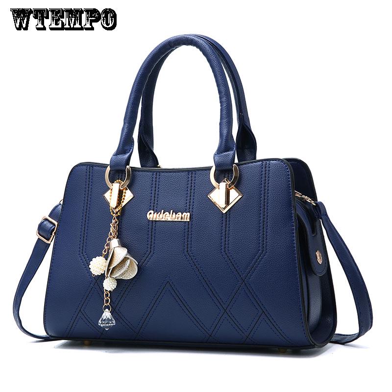 Casual wild handbag shoulder bag handbag leather texture bag ladies fashion