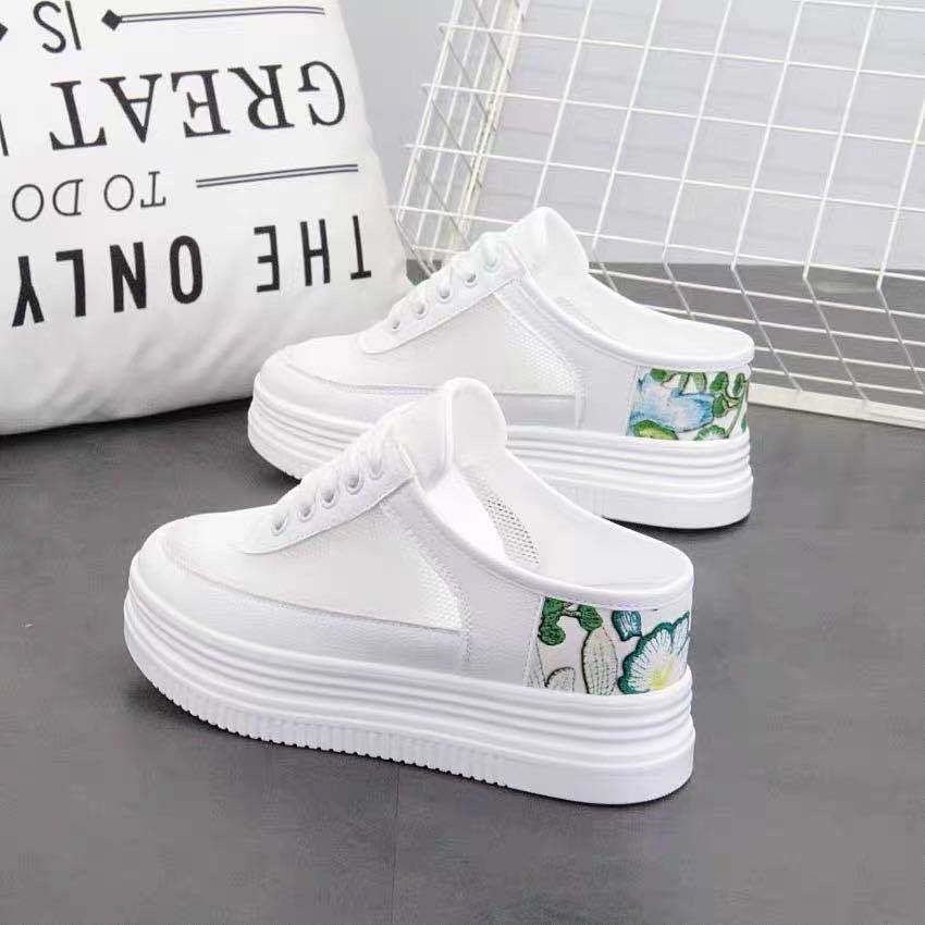 Women's Inner Heightening Cloth Shoes  All-match Casual Sports Shoes