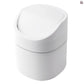 Desktop Trash Can Girl Heart Light Luxury Style Creative Desktop Household Trash Storage Bin Mini Small Trash with Lid