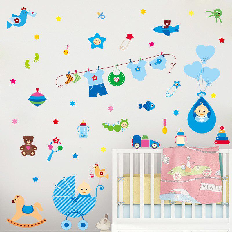 Stickers Warm Baby Room Wall Stickers Kids Room Bedroom Home Decoration Art Wall Stickers