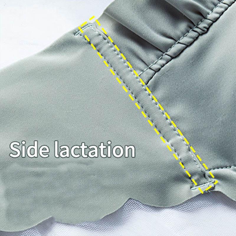 Girls Underwear Flat Chest Special Adjustable Detachable Shoulder Straps No Steel Ring Soft Upper Support Breathable Gather Stereotyped Bra
