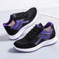 Shoes Women Tennis Sports Shoes Black Mesh Sneakers Fleece Cotton SHoes Fashon Casual Running Shoes Lace Up Non Slip Women Shoes