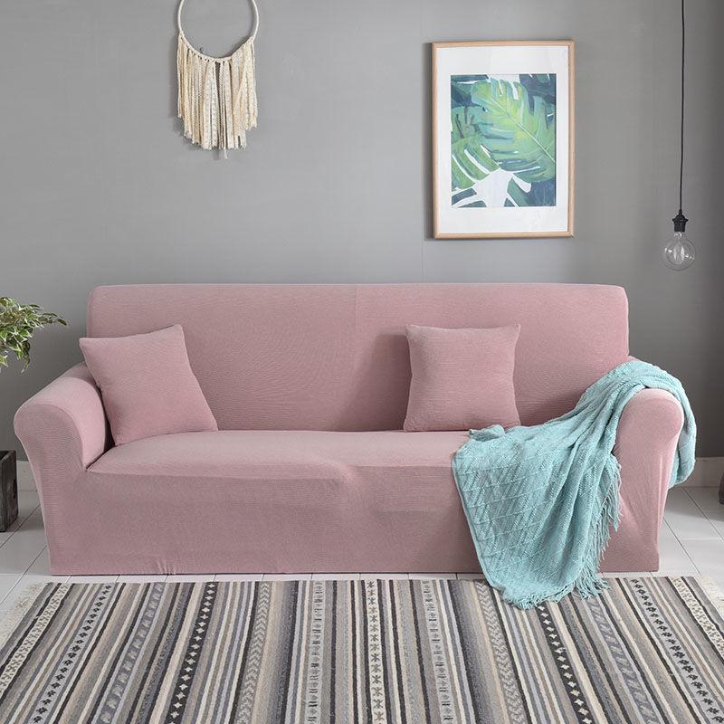 Pure shades Elastic Cover for Sofa Living Room Slipcover Sofa Cover Stretch couch Cover 1/2/3/4 Seat