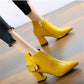 High Stiletto Heels Elastic Boots Women Sexy Pointy Toe  Shoes Boots Stretch Fabric Shoes