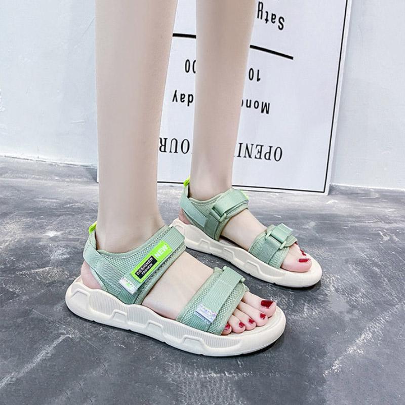 Ladies Outdoor Beach Slippers Women Summer New Soft-Slip Non-Slip Sandals Foam Sole Durable Sandals Women Fashion
