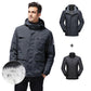 Men's and Women's Outdoor Jackets Winter Waterproof and Windproof White Duck Down Jacket Ski Mountaineering Two-piece Jacket