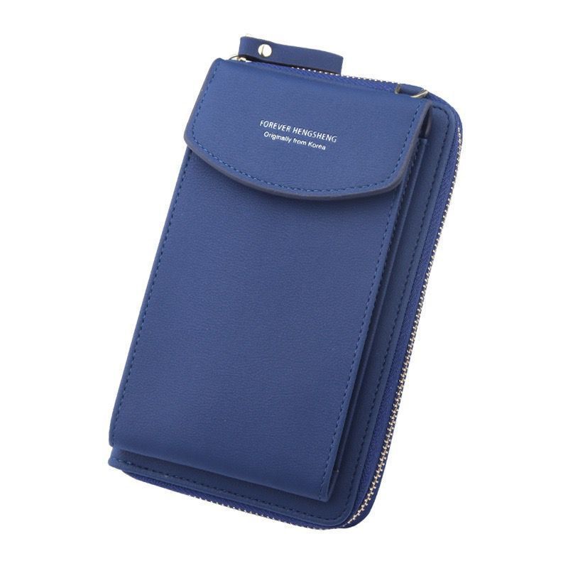 Mobile Phone Bag Female Small Bag Messenger Summer Mini Korean Version of The Trendy Bag Wild Canvas Put Coin Purse Vertical