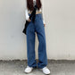 Retro Jacquard High Waist Wide Leg Pants Jeans For Women Loose Ins Style Staight Panton Female Long Trousers High Street Jeans