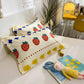 Pure Cotton Pillowcase Cute Cartoon Printing Pillowcase Bedroom Bed Double Pillowcase 48*74cm