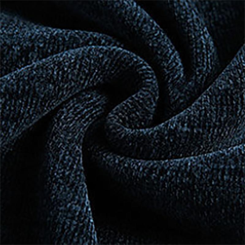 Men's Sweater Plus Velvet Thick Embroidery Casual Warm Korean Version of The Bottoming Sweatshirts for Men
