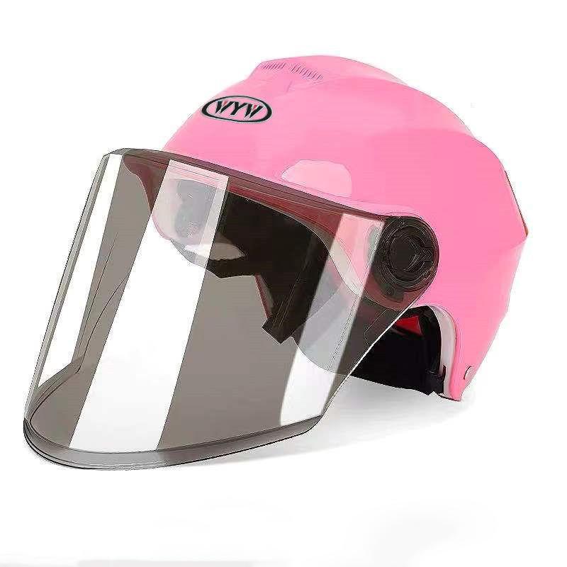 Electric Car Helmet Unisex Four Seasons Cycling Helmet General Battery Car Helmet Motorcycle Safety Helmet