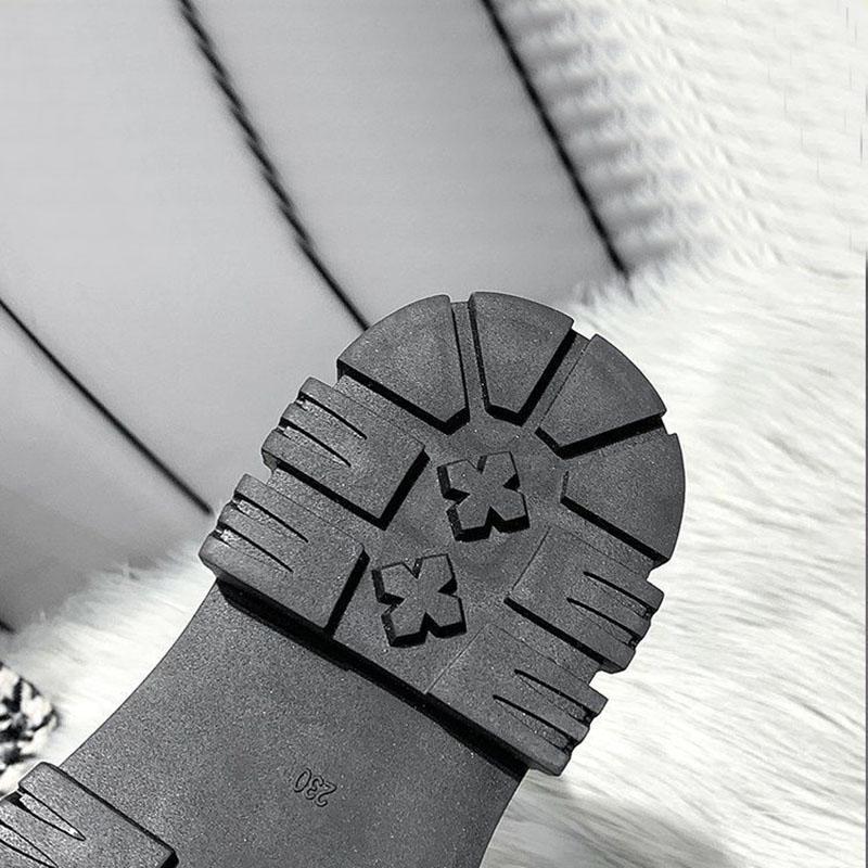Snow Boots Women Thick Warm Cotton Shoes Women Winter Boots Plus Velvet Thick Bottom Martin Boots Ankle Boots