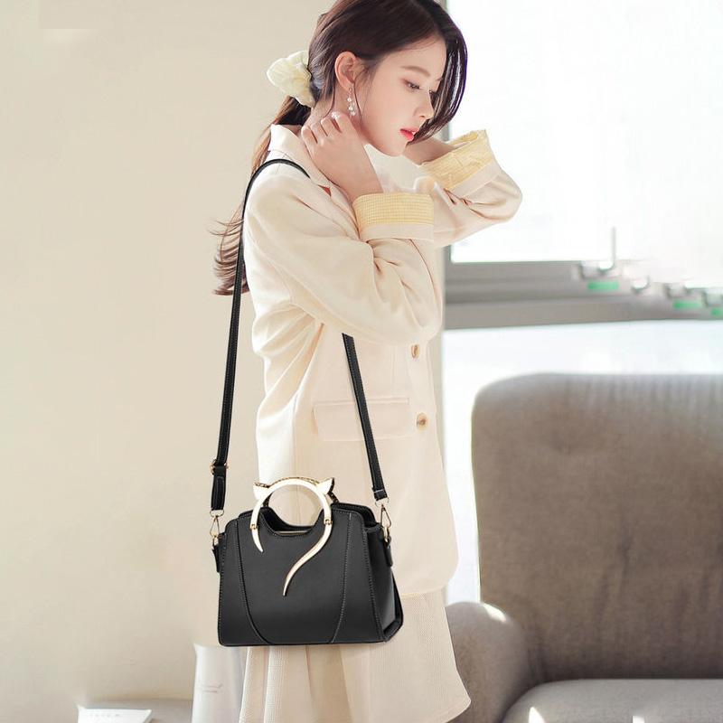 Ladies Bags Messenger Bags Fashion Versatile Large Capacity Trendy Elegant Shoulder Tote Bags