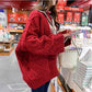 Autumn and Winter Sweater Cardigan Loose and Versatile Lazy Style Thick Knit Sweater Top