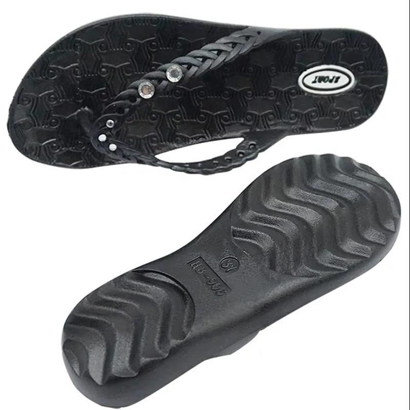 Non-slip Deodorant Flip Flops Women's Summer Fashion Outer Wear Flat-bottomed Casual Non-slip Beach Sandals and Slippers