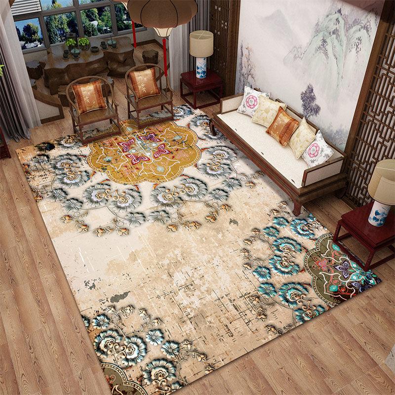 Chinese Carpet Bedroom Floor Mats Living Room Blanket Study Room Coffee Table Floor Mats Home Large Area Full Carpet
