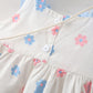 Baby Baby Summer Dress Girl Suspender Cute Flower Princess Skirt Print Suspender Skirt Square Collar Sleeveless A-line Skirt