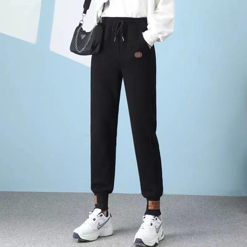 Spring and Summer Girls Casual Thin Sweatpants Loose Fashion Is Thin and Waisted All-match Harlan Pants Trend